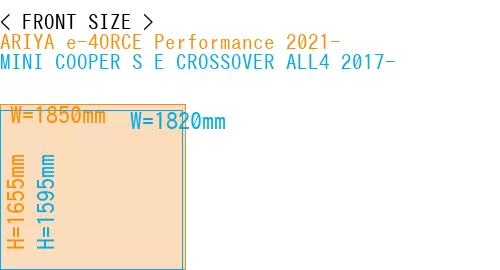 #ARIYA e-4ORCE Performance 2021- + MINI COOPER S E CROSSOVER ALL4 2017-